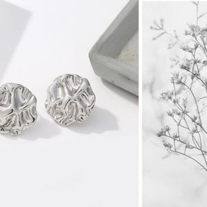 Irregular Bump Stud Earrings